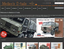 Tablet Screenshot of medicosdetails.com